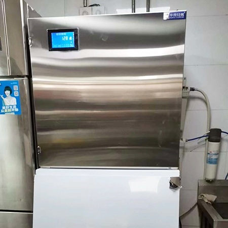 300公斤片冰机交付西安某连锁火锅店使用