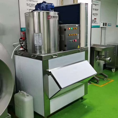 1吨食品级片冰机交付江苏常州某食品厂