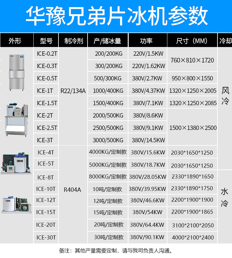 ICE-30T化工降温制冰机30吨参数
