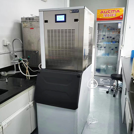 华豫兄弟300公斤实验室制冰机交付上海某生物使