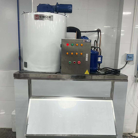 2吨片冰机全不锈钢交付广东广州某食品厂