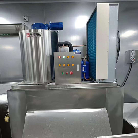 2吨食品级片冰机交付广东广州食品厂