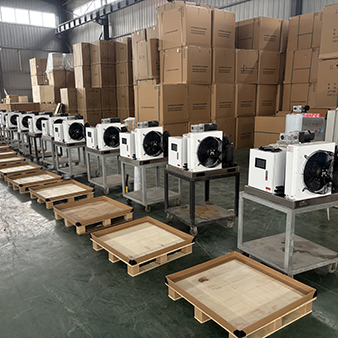 15台200公斤片冰机发往浙江某连锁餐饮店