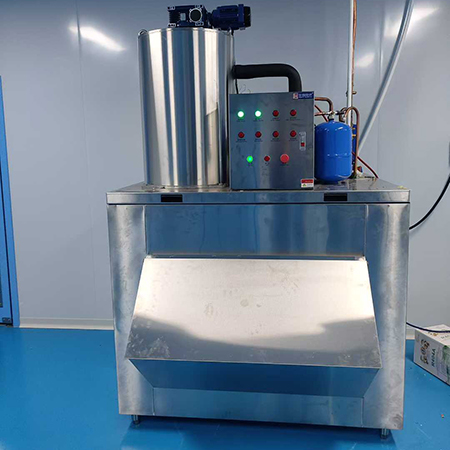 2吨分体片冰机交付湖南某食品厂